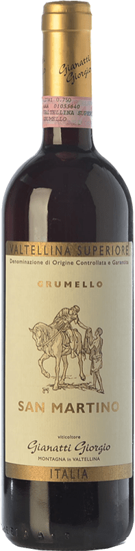 33,95 € Envio grátis | Vinho tinto Gianatti Giorgio Grumello San Martino D.O.C. Valtellina