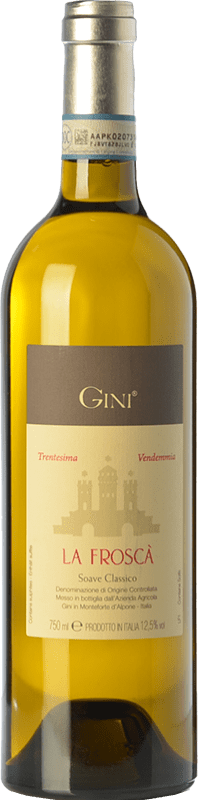 23,95 € | White wine Gini La Froscà D.O.C.G. Soave Classico Veneto Italy Garganega Bottle 75 cl