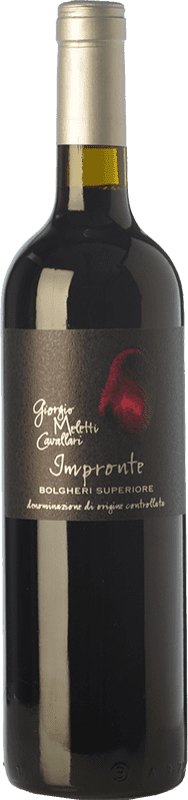 45,95 € | Красное вино Giorgio Meletti Cavallari Impronte D.O.C. Bolgheri Тоскана Италия Cabernet Sauvignon — Каберне Совиньон, Cabernet Franc — Каберне Фран 75 cl