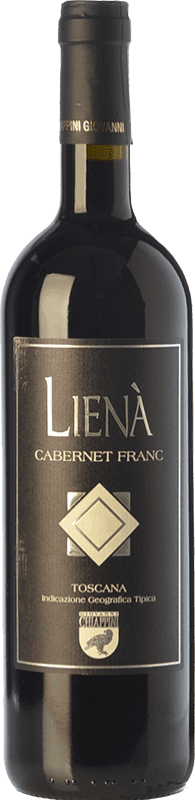 59,95 € Free Shipping | Red wine Chiappini Lienà I.G.T. Toscana Tuscany Italy Cabernet Franc Bottle 75 cl