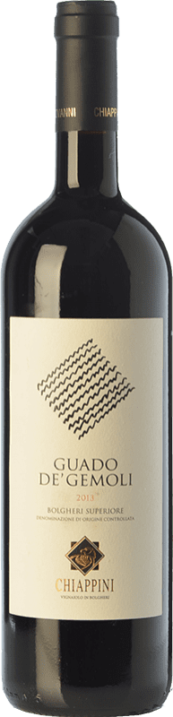 55,95 € Free Shipping | Red wine Chiappini Superiore Guado de' Gemoli D.O.C. Bolgheri Organic