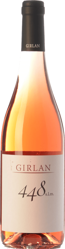 11,95 € Free Shipping | Rosé wine Girlan 448 S.L.M. Rosè I.G.T. Vigneti delle Dolomiti Trentino Italy Pinot Black, Lagrein, Schiava Bottle 75 cl