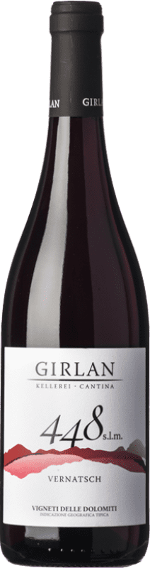 10,95 € | Красное вино Girlan 448 S.L.M I.G.T. Vigneti delle Dolomiti Трентино Италия Pinot Noir — Пино Нуар, Lagrein — Лагрейн, Schiava — Скиава 75 cl