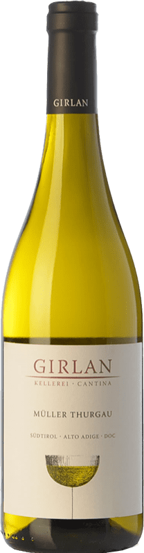 10,95 € Free Shipping | White wine Girlan D.O.C. Alto Adige Trentino-Alto Adige Italy Müller-Thurgau Bottle 75 cl