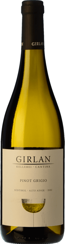 14,95 € | Vinho branco Girlan D.O.C. Alto Adige Trentino-Alto Adige Itália Pinot Cinza 75 cl