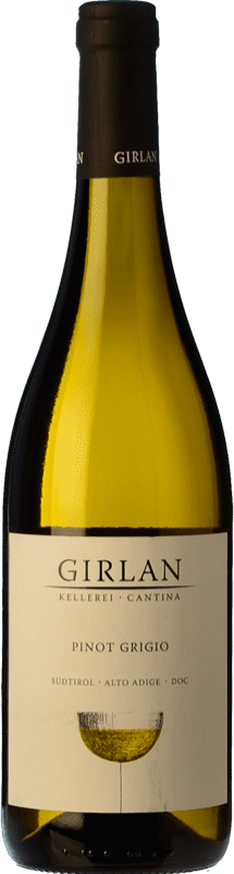 14,95 € | Vinho Branco Girlan D.O.C. Alto Adige Trentino-Alto Adige Itália Pinot Cinzento 75 cl