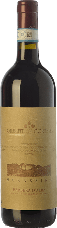 21,95 € Free Shipping | Red wine Giuseppe Cortese Morassina D.O.C. Barbera d'Alba Piemonte Italy Barbera Bottle 75 cl