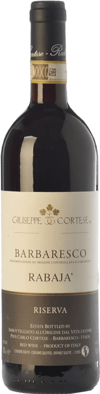 97,95 € | Red wine Giuseppe Cortese Rabajà Riserva Reserve D.O.C.G. Barbaresco Piemonte Italy Nebbiolo 75 cl
