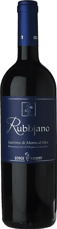 22,95 € | Red wine Giusti Piergiovanni Rubbjano D.O.C. Lacrima di Morro d'Alba Marche Italy Lacrima 75 cl