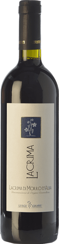 15,95 € Free Shipping | Red wine Giusti Piergiovanni D.O.C. Lacrima di Morro d'Alba Marche Italy Lacrima Bottle 75 cl