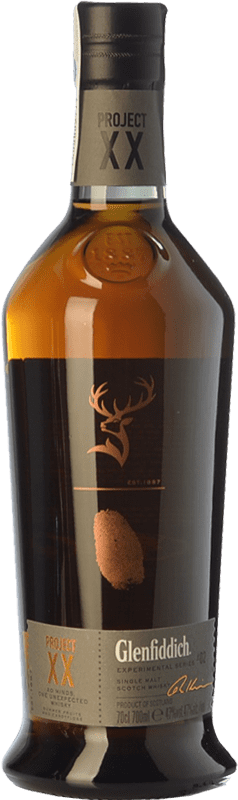 免费送货 | 威士忌单一麦芽威士忌 Glenfiddich Project XX 斯佩塞 英国 70 cl