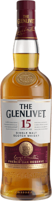 Whiskey Single Malt Glenlivet French Oak 15 Jahre 70 cl