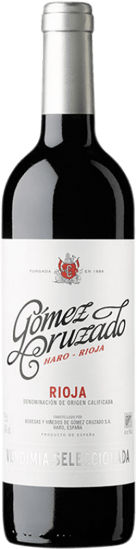 11,95 € Free Shipping | Red wine Gómez Cruzado Vendimia Seleccionada Joven D.O.Ca. Rioja The Rioja Spain Tempranillo, Grenache Bottle 75 cl