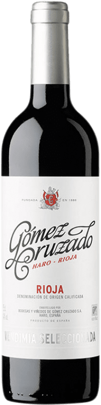 9,95 € Envío gratis | Vino tinto Gómez Cruzado Vendimia Seleccionada Joven D.O.Ca. Rioja