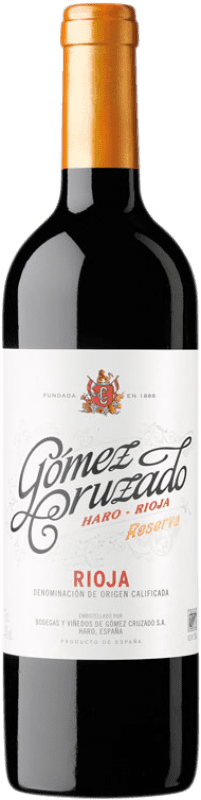 17,95 € Бесплатная доставка | Красное вино Gómez Cruzado Резерв D.O.Ca. Rioja