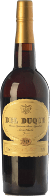 Free Shipping | Fortified wine González Byass Del Duque Amontillado Muy Viejo 30 D.O. Manzanilla-Sanlúcar de Barrameda Andalusia Spain Palomino Fino 75 cl