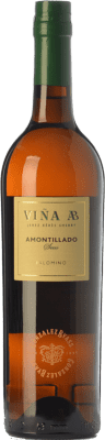免费送货 | 强化酒 González Byass Viña AB Amontillado 干 D.O. Manzanilla-Sanlúcar de Barrameda 安达卢西亚 西班牙 Palomino Fino 75 cl