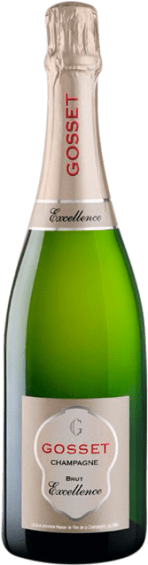 68,95 € Envio grátis | Espumante branco Gosset Excellence Brut Reserva A.O.C. Champagne