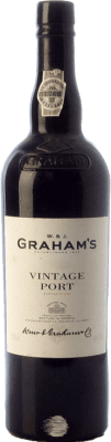 Envoi gratuit | Vin fortifié Graham's Vintage I.G. Porto Porto Portugal Touriga Nacional 75 cl