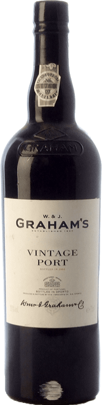 122,95 € | Fortified wine Graham's Vintage Port I.G. Porto Porto Portugal Touriga Nacional 75 cl