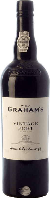 177,95 € Spedizione Gratuita | Vino fortificato Graham's Vintage I.G. Porto