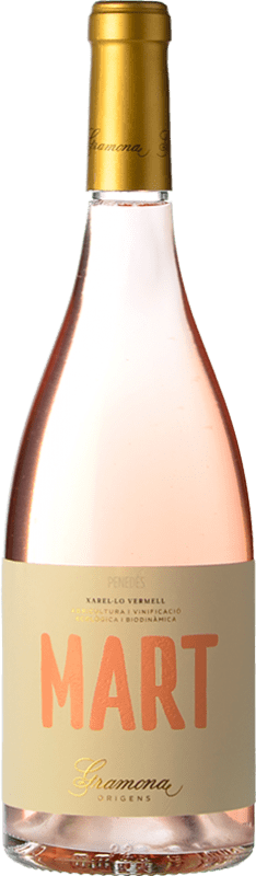 13,95 € | Rosé wine Gramona Mart D.O. Penedès Catalonia Spain Xarel·lo Vermell Bottle 75 cl