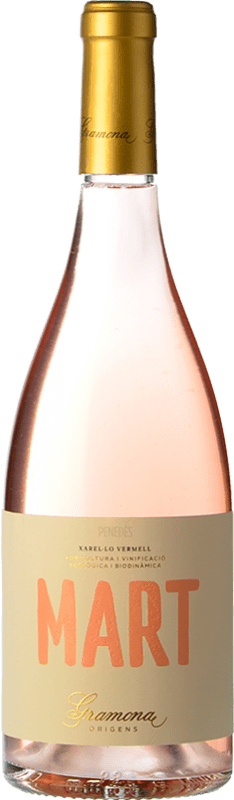 免费送货 | 玫瑰酒 Gramona Mart D.O. Penedès 加泰罗尼亚 西班牙 Xarel·lo Vermell 75 cl