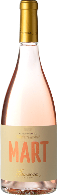 19,95 € Envoi gratuit | Vin rose Gramona Mart D.O. Penedès Biologique