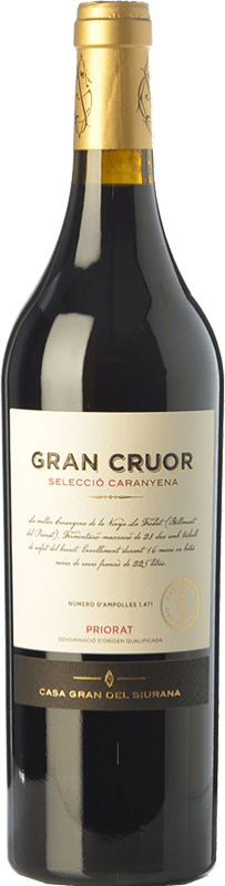59,95 € | Red wine Gran del Siurana Gran Cruor Selecció Caranyena Aged D.O.Ca. Priorat Catalonia Spain Carignan 75 cl