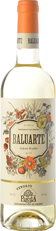 7,95 € Envío gratis | Vino blanco Gran Feudo Baluarte D.O. Rueda