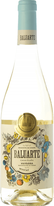 5,95 € Free Shipping | White wine Gran Feudo Baluarte Muscat D.O. Navarra Navarre Spain Muscat Bottle 75 cl