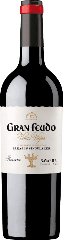 10,95 € | Red wine Gran Feudo Viñas Viejas Reserva D.O. Navarra Navarre Spain Tempranillo, Grenache Bottle 75 cl