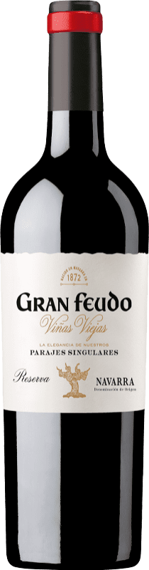 22,95 € Kostenloser Versand | Rotwein Gran Feudo Parajes Singulares Viñas Viejas VV Alte Reben Reserve D.O. Navarra