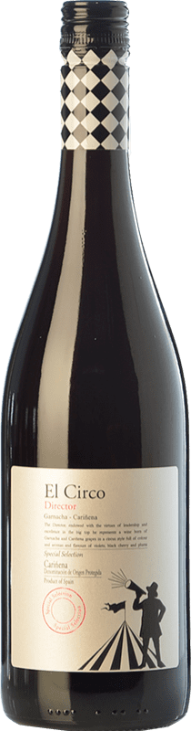 6,95 € Free Shipping | Red wine Grandes Vinos El Circo Director Joven D.O. Cariñena Aragon Spain Grenache, Carignan Bottle 75 cl