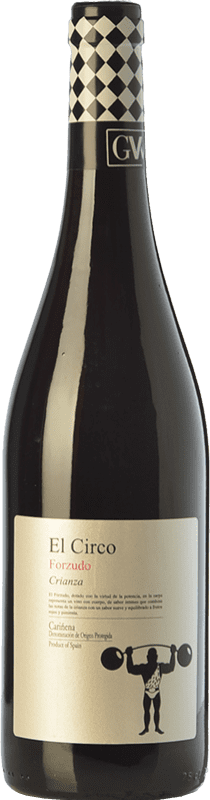 5,95 € | Red wine Grandes Vinos El Circo Forzudo Young D.O. Cariñena Aragon Spain Tempranillo, Grenache, Cabernet Sauvignon, Carignan Bottle 75 cl