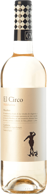 4,95 € | Белое вино Grandes Vinos El Circo Malabarista молодое D.O. Cariñena Арагон Испания Macabeo — Макабео 75 cl