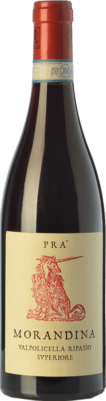 Бесплатная доставка | Красное вино Graziano Prà Morandina D.O.C. Valpolicella Ripasso Венето Италия Corvina — Корвина, Rondinella — Рондинелла, Corvinone — Корвиноне, Oseleta — Оселета 75 cl