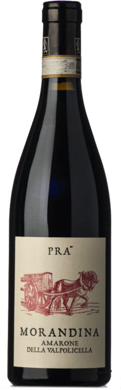 Бесплатная доставка | Красное вино Graziano Prà Prà D.O.C.G. Amarone della Valpolicella Венето Италия Corvina — Корвина, Rondinella — Рондинелла, Corvinone — Корвиноне, Oseleta — Оселета 75 cl