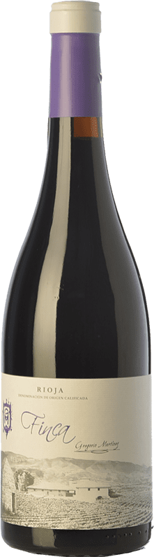 15,95 € | Red wine Gregorio Martínez Finca Crianza D.O.Ca. Rioja The Rioja Spain Tempranillo Bottle 75 cl
