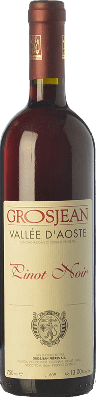 19,95 € | Red wine Grosjean Pinot Nero D.O.C. Valle d'Aosta Valle d'Aosta Italy Pinot Black Bottle 75 cl