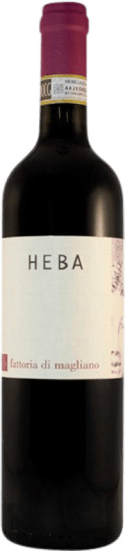 Free Shipping | Red wine Fattoria di Magliano Heba D.O.C.G. Morellino di Scansano Tuscany Italy Syrah, Sangiovese Organic 75 cl