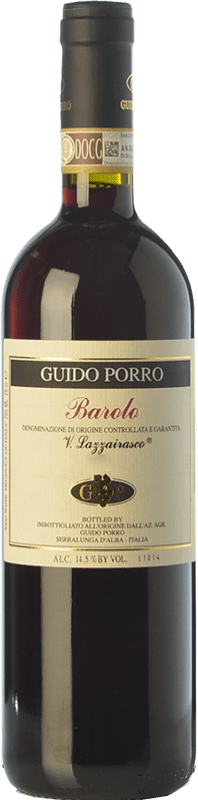 36,95 € | Red wine Guido Porro Lazzairasco D.O.C.G. Barolo Piemonte Italy Nebbiolo Bottle 75 cl