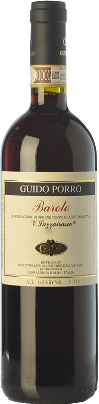 Бесплатная доставка | Красное вино Guido Porro Lazzairasco D.O.C.G. Barolo Пьемонте Италия Nebbiolo — Неббиоло 75 cl
