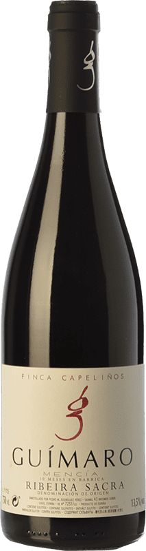 64,95 € Spedizione Gratuita | Vino Rosso Guímaro Finca Capeliños Crianza — Invecchiato in Botte D.O. Ribeira Sacra