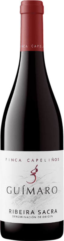 Free Shipping | Red Wine Guímaro Finca Capeliños Crianza — Aged D.O. Ribeira Sacra Galicia Spain Mencía, Sousón — Sousão, Caíño 75 cl