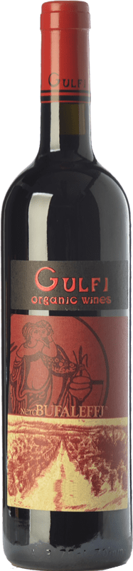 Бесплатная доставка | Красное вино Gulfi Nero Bufaleffj I.G.T. Terre Siciliane Сицилия Италия Nero d'Avola Органический 75 cl