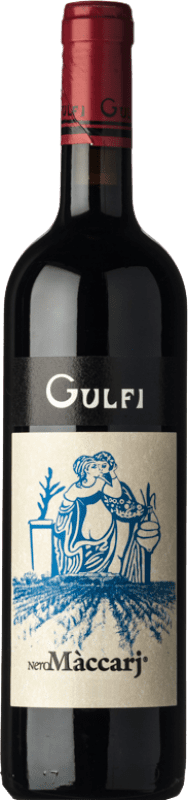 Бесплатная доставка | Красное вино Gulfi Nero Màccarj I.G.T. Terre Siciliane Сицилия Италия Nero d'Avola Органический 75 cl