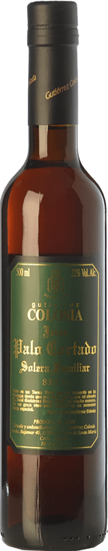 99,95 € Free Shipping | Fortified wine Gutiérrez Colosía Palo Cortado Solera Familiar D.O. Manzanilla-Sanlúcar de Barrameda Medium Bottle 50 cl