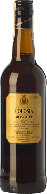 25,95 € Free Shipping | Sweet wine Gutiérrez Colosía Moscatel Soleado D.O. Manzanilla-Sanlúcar de Barrameda