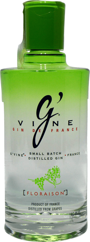 Free Shipping | Gin G'Vine Gin Floraison France 1 L